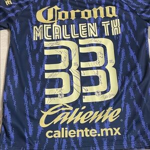 Club America 22-23 #33 Academy signed Jersey